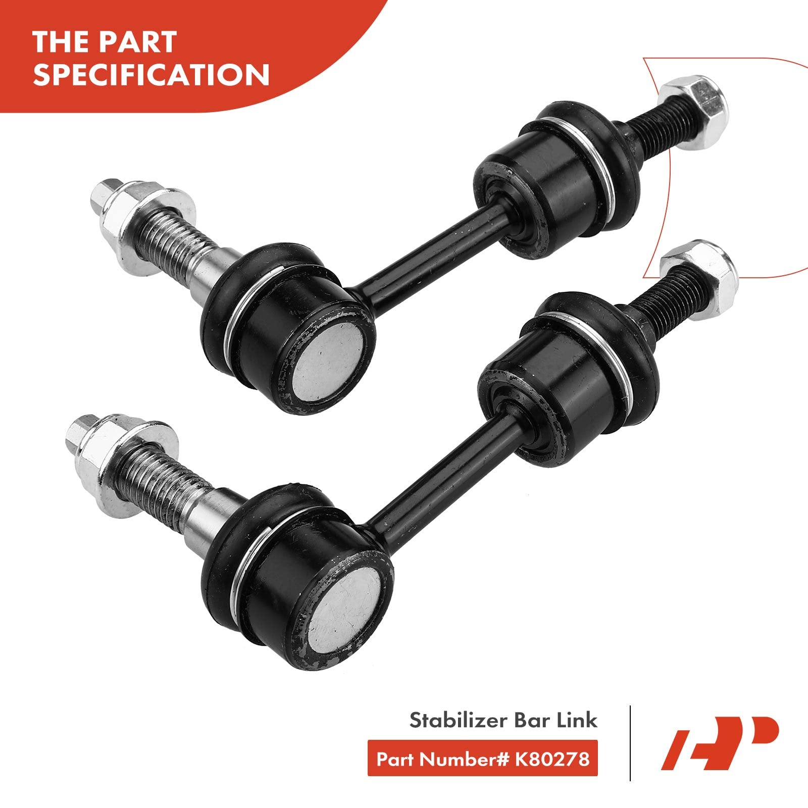 A-Premium Juego De 6, Brazo De Control Superior Delantero