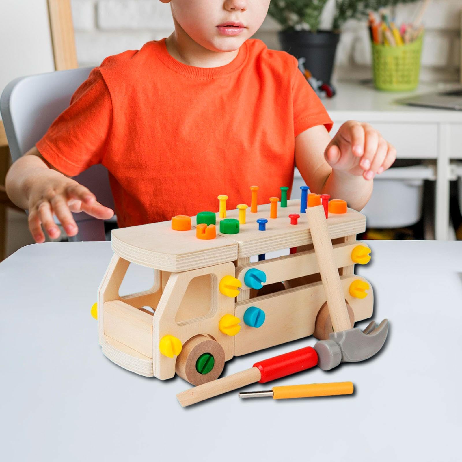 Holz Schraubendreher Board Set Frühen Pädagogisches Spielzeug Geburtstag Geschenk Entwicklungs Kinder Spielzeug Set