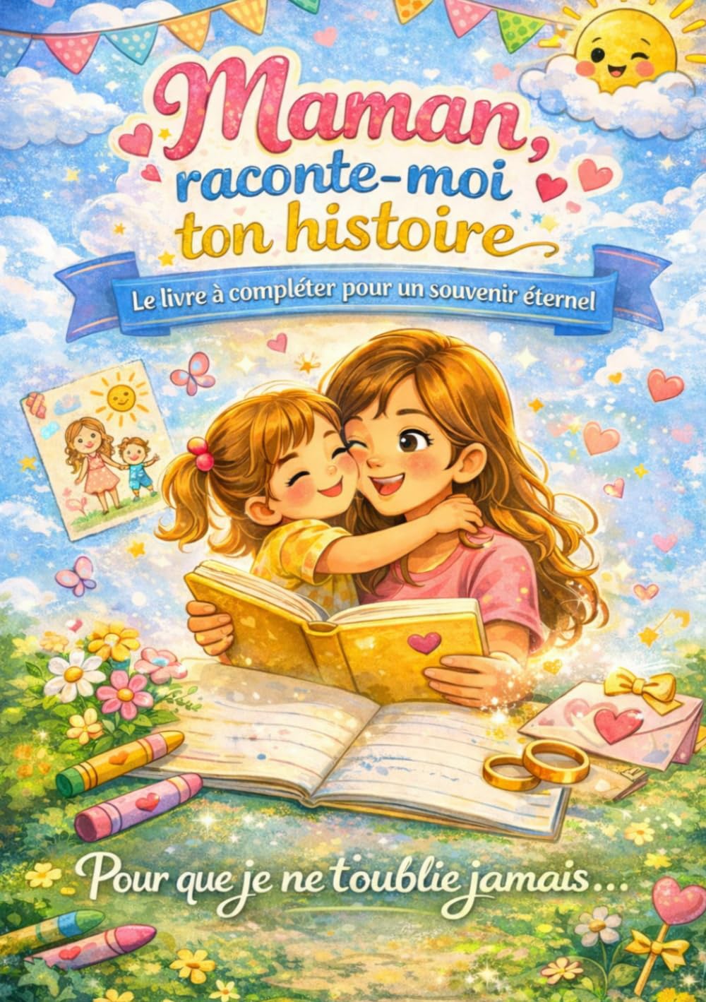 Maman, raconte-moi ton histoire: Le livre à compléter pour offrir un cadeau unique à sa maman – Souvenirs, questions guidées et moments précieux à partager (Idée cadeau Fête des mères)