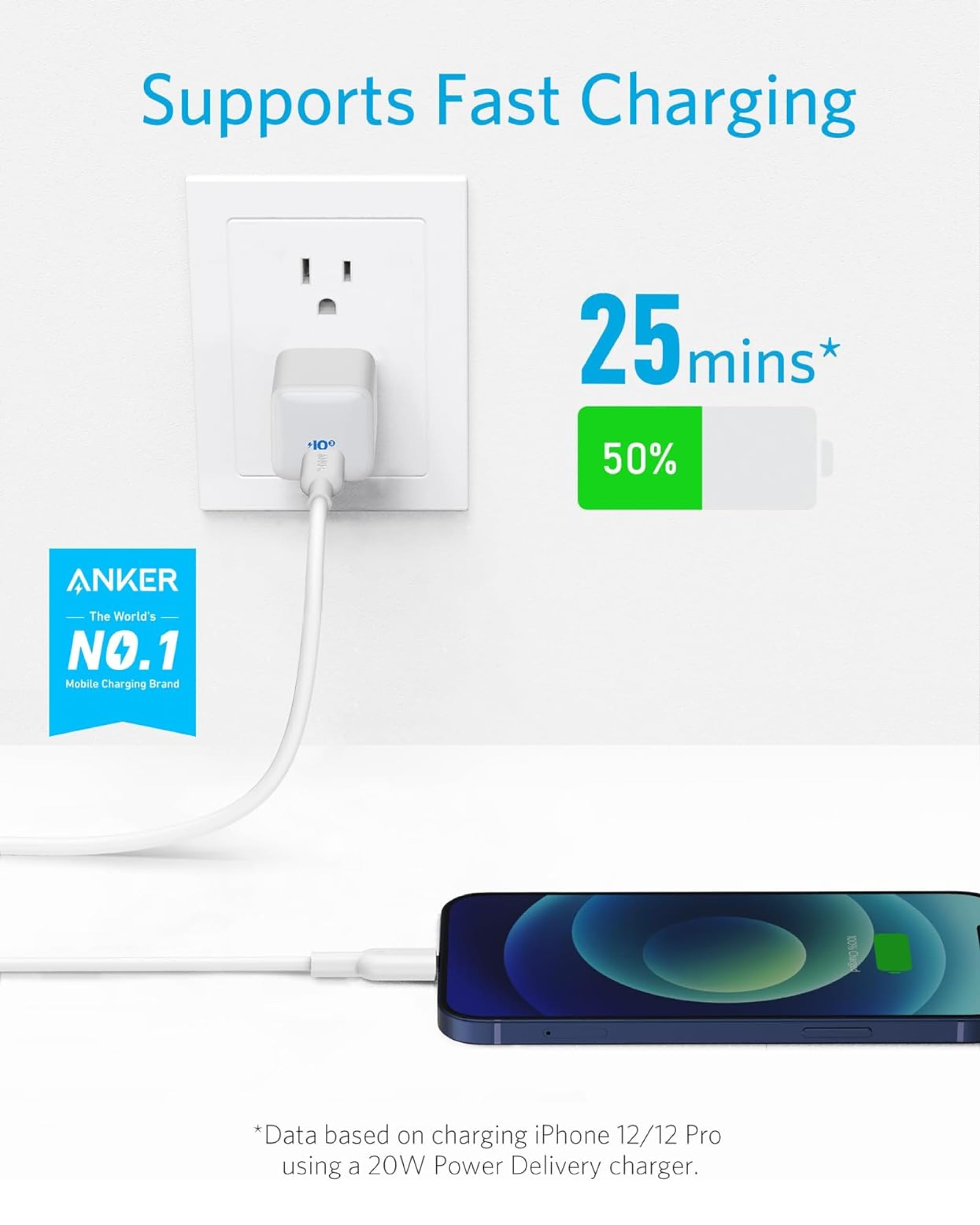 Amazon.co.jp: Anker PowerLine II USB-C & ライトニングケーブル 3.0m