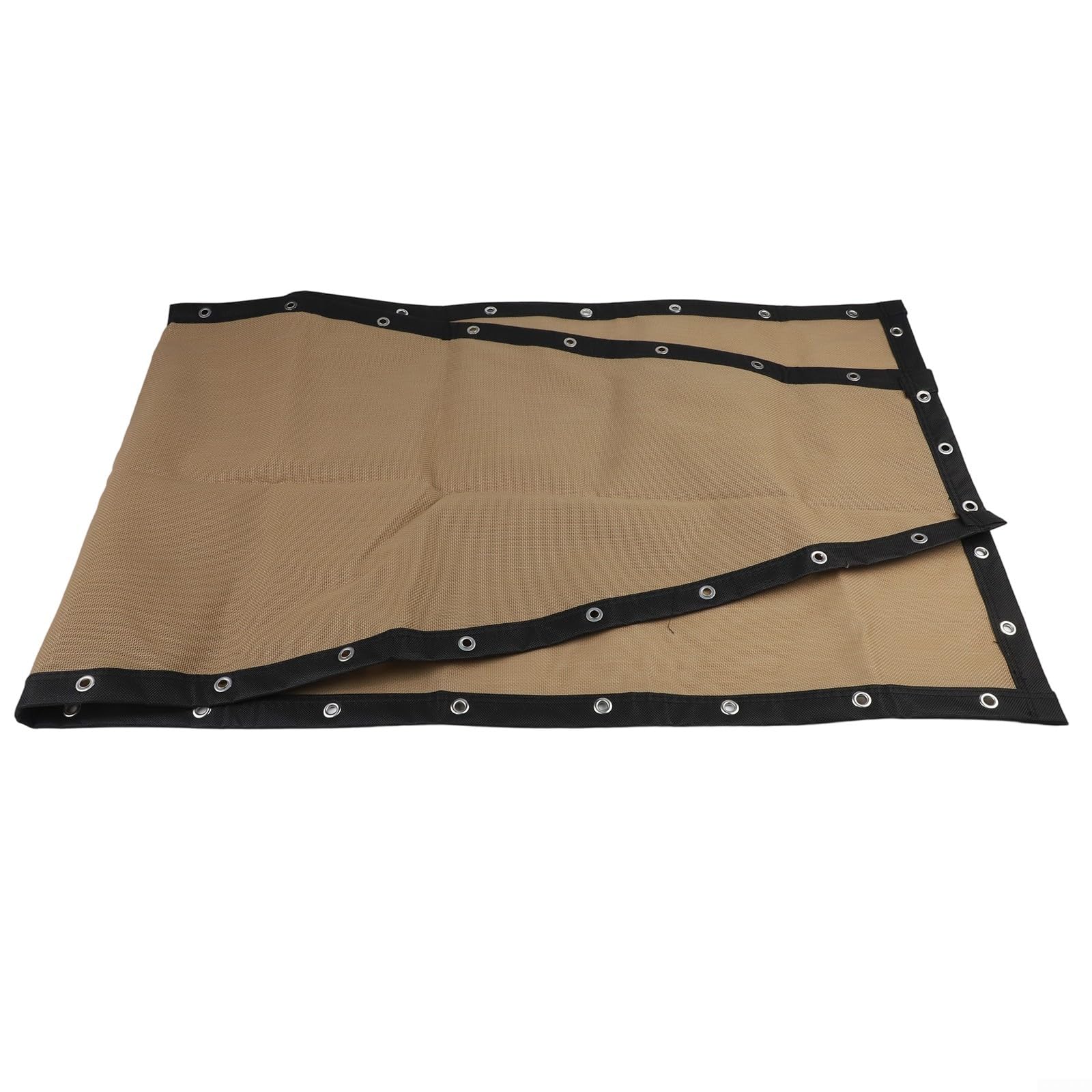 Housse de rechange pour balancelle suspendue - 64 x 197 x 23 cm - Base en tissu résistant aux intempéries pour extérieur, terrasse, jardin avec corde (kaki B)