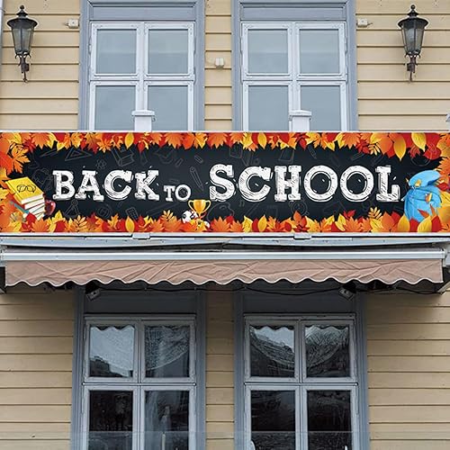 Miniatura 8 de Camino de mesa de regreso a la escuela, 14 x 72 pulgadas, camino de mesa de regreso a la escuela, camino de mesa de bienvenida a la escuela,