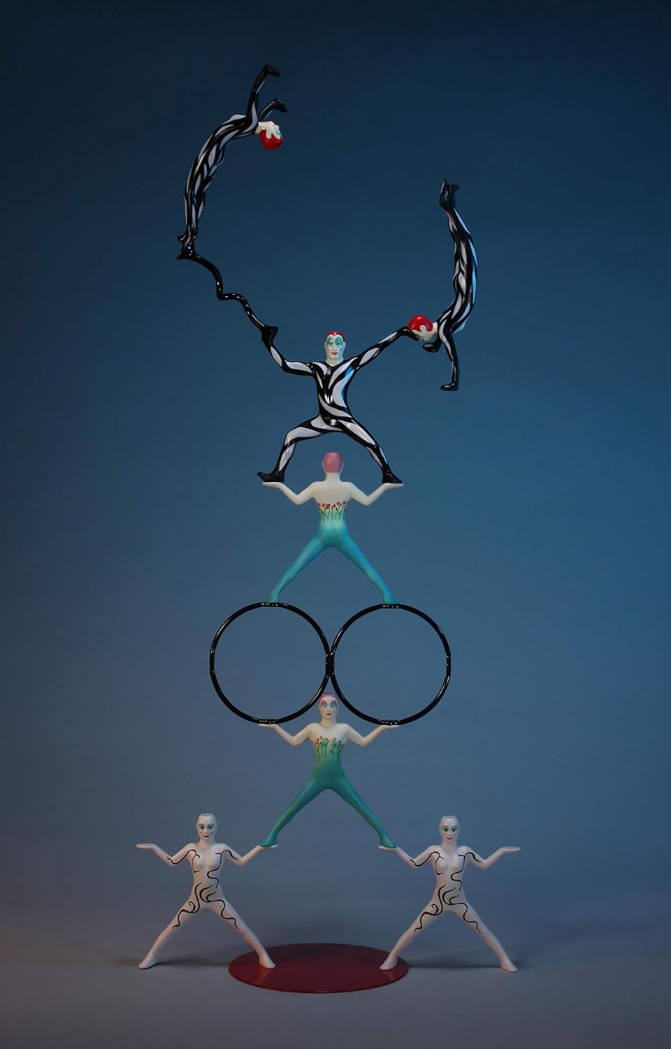 ACROBATS EQUILIQUE by John Perry JUMBO set