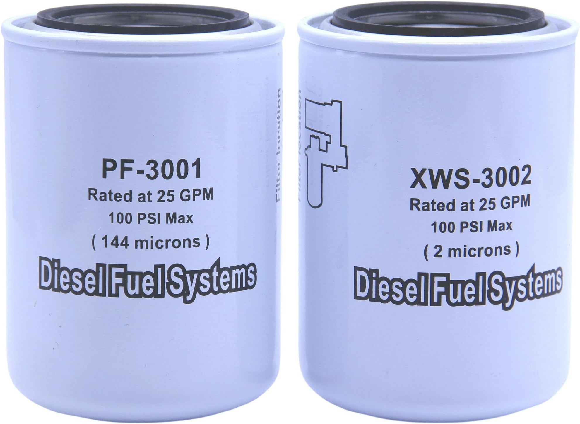 XWS3002 / PF3001 Extreme Water Separator & Fuel Filter