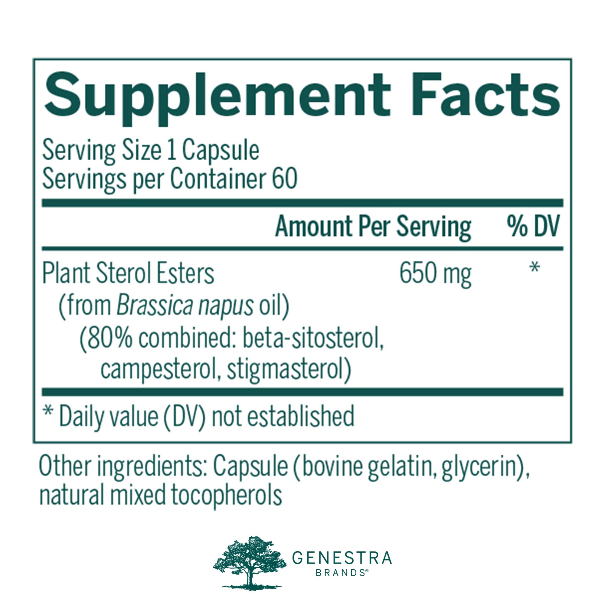 Genestra Brands Col-Sterol, 60 Capsules — Amazon image 2