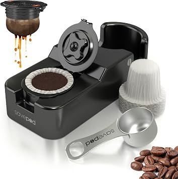 Savepod Lite Coffee Pod Maker - Compact Reusable K Cup Kit