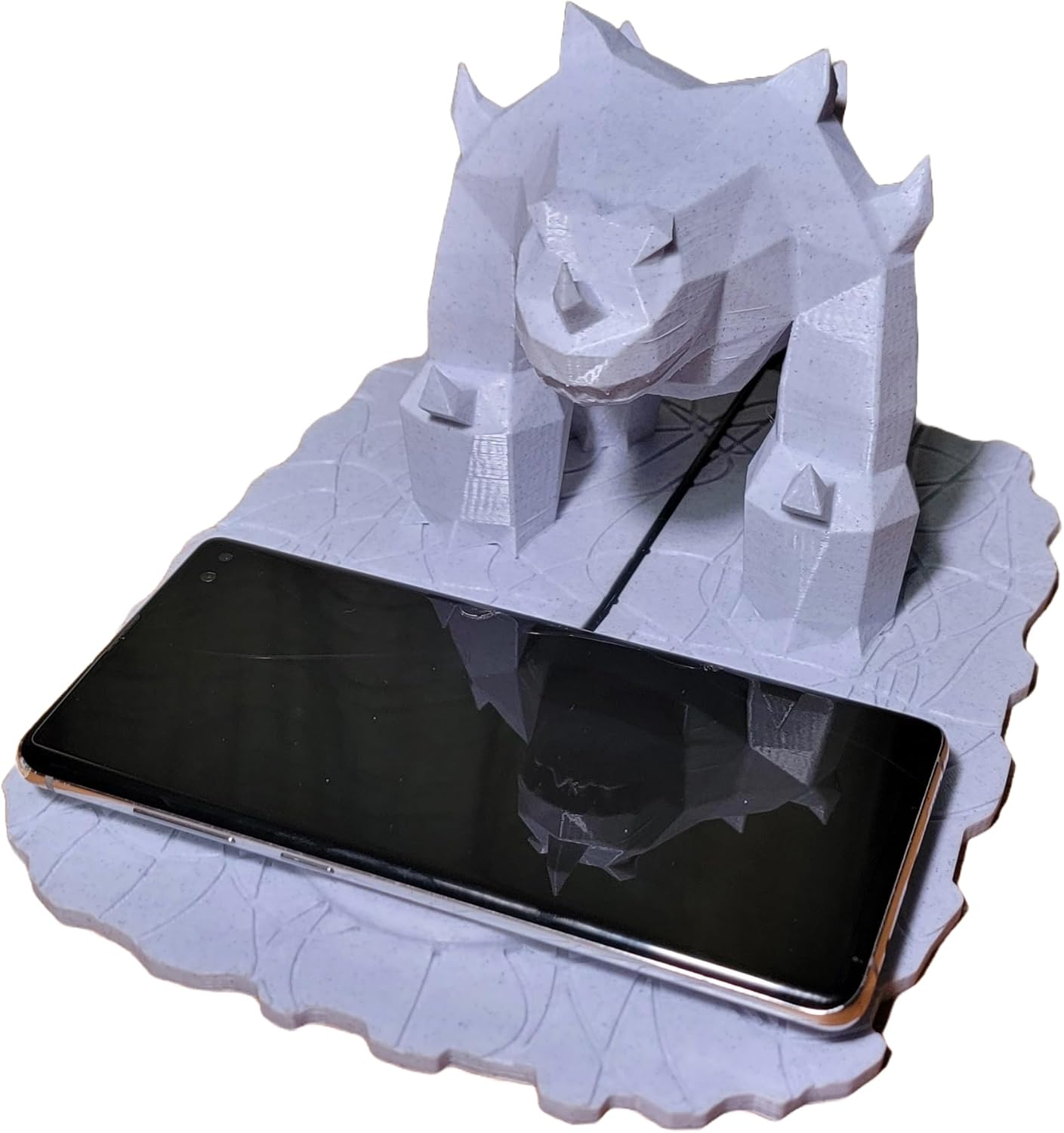 Jad Inspired Old School MMO RPG Design With Wireless Phone Charger Base Stand and Charger