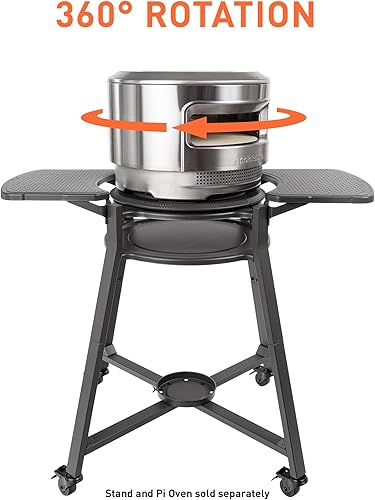 Miniatura 4 de Solo Stove Lazy Susan - Tocadiscos para Pi Pizzaoven, Lazy PiZolo  Lazy Susan Hardware, rotación de 360 para tu horno de pizza Pi solo madera,