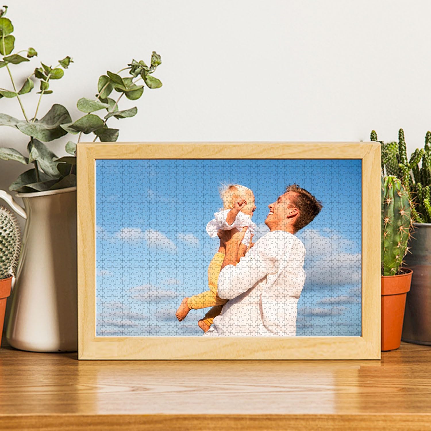 Puzzle Personnalisé Photo 35/70/120/200/300/500/1000/1500/2000/3000 Pièces,Personnalisez Votre Puzzle,Puzzle en Bois personnalisé