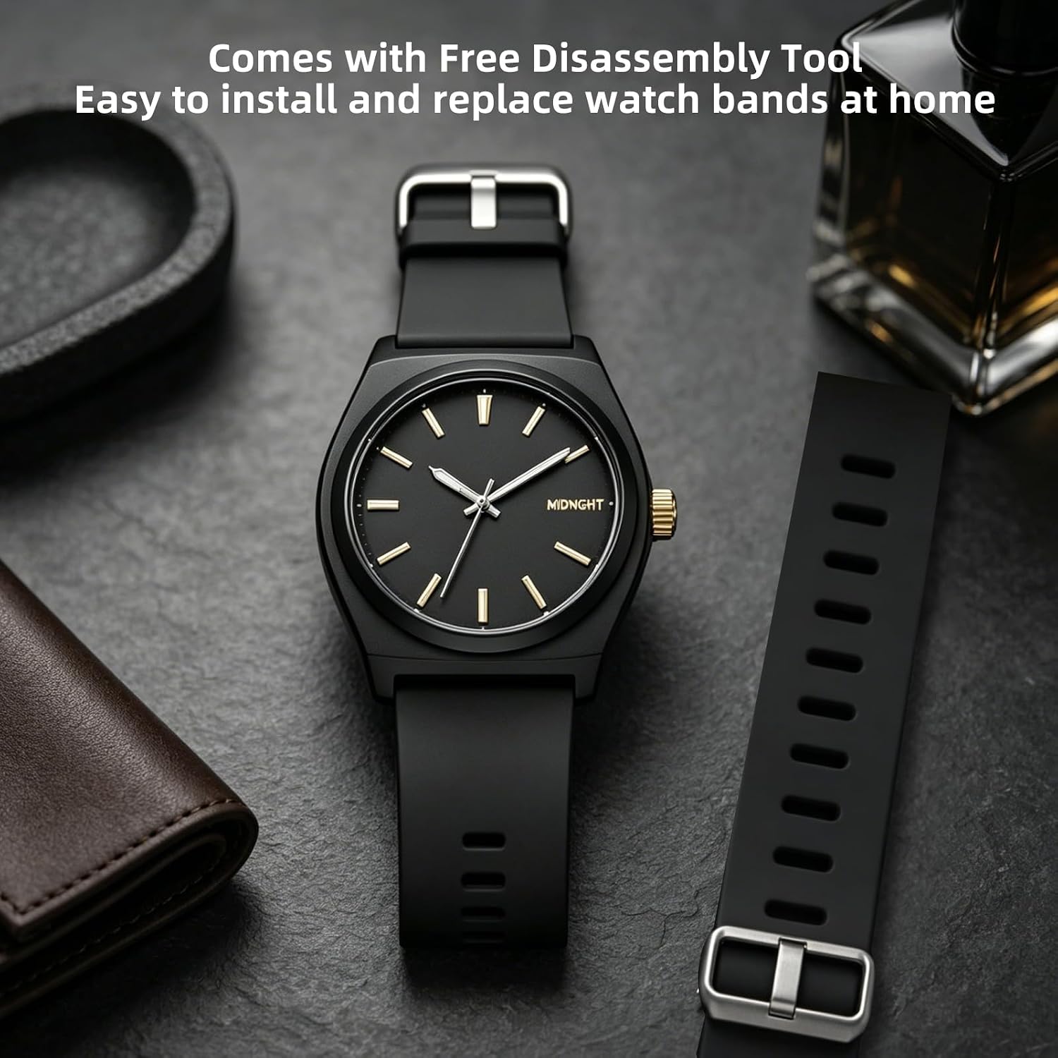 20mm Replacement Watch Bands Compatible with Nixon Porter, Time Teller, Drifter 40, Spectra, Quick Release Soft Waterproof Silicone Sport Straps for Men & Women