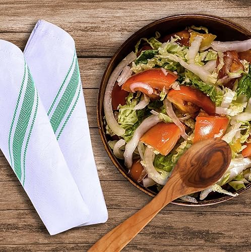 Miniatura 6 de Juego de toallas de cocina (paquete de 15) de 15 x 25 pulgadas, 100% algodón, suave y absorbente, toallas de cocina, paños de limpieza reutilizables