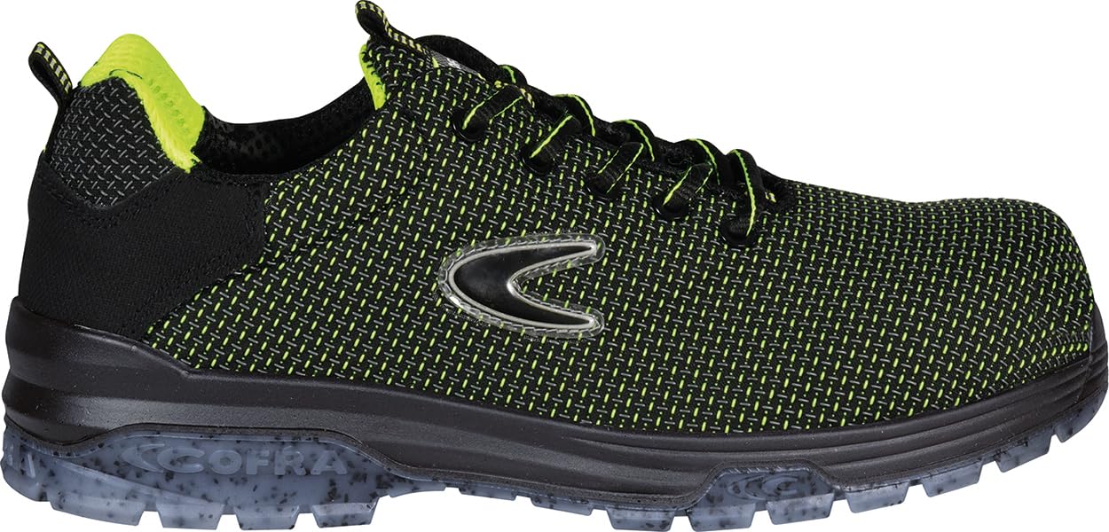 COFRA Revival S3S FO SR 48 Taglia 48 Scarpa Antinfortunistica in Tessuto Resistente Idrorepellente Leggere comode Traspiranti Sicurezza sul Lavoro