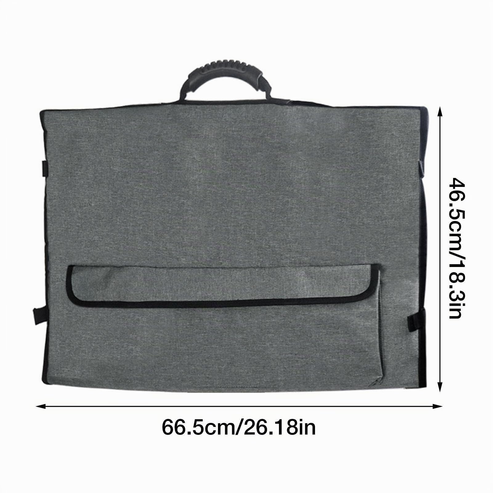 Funda para el transporte del monitor | Funda protectora con transporte | Bolsa viaje acolchada portátil 24-27 pulgadas con bolsillo para accesorios