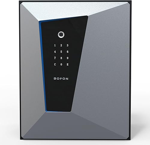 Miniatura 8 de Y-Series Caja fuerte inteligente de huellas dactilares, caja de seguridad con llave, 1.45 cúbicos, caja de seguridad para el hogar (2.1 pies cúbicos