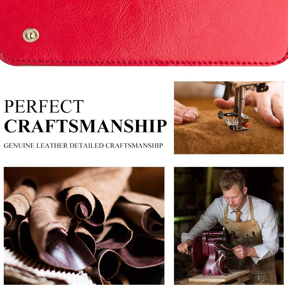 Best Cyber Monday 🔥 iPhone 11 Wallet Case for Women 6.1 Red Flip Luxury Genuine Leather Best Protective Cases with Card Holder Scratch-Proof Covers Support Wireless Charging Buy 1 get 1 iPhone 11 Wallet Case for Women 6.1 Red Flip Luxury Genuine Leather Best Protective Cases with Card Holder Scratch-Proof Covers Support Wireless Charging