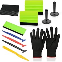 Professional Car Wrapping Tool Kit, Auto Tinting Tools with Squeegee, Magnetic Holders & Gloves for Bubble-Free Installation