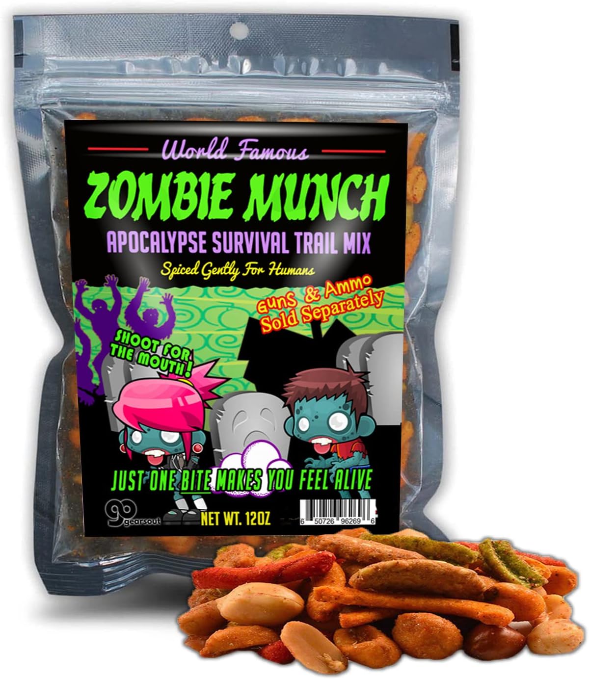 Zombie Munch Apocalypse Survival Trail Mix Healthy