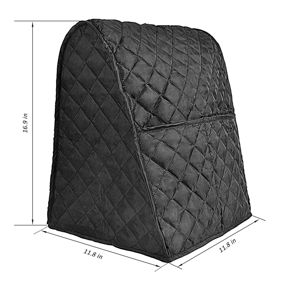 Copertura Antispruzzo Per Macchina Del Pane - Protegge Da Polvere E Grassi, Lavabile, Nero