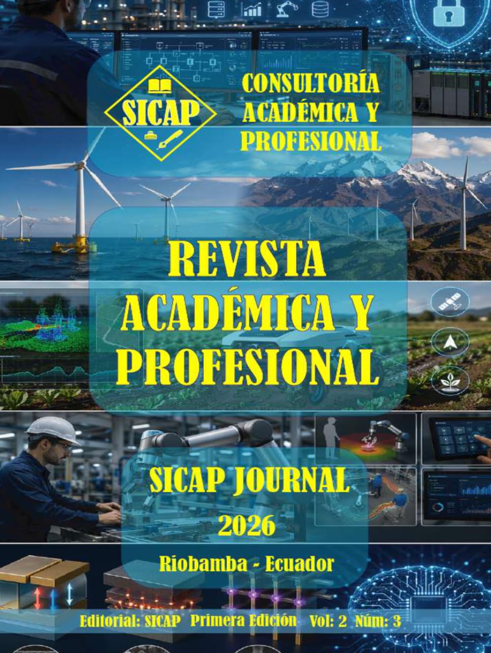 SICAP JOURNAL E1V2N3: AUTOMATIZACIÓN INDUSTRIAL, SISTEMAS INTELIGENTES Y TECNOLOGÍAS EMERGENTES: PERSPECTIVAS APLICADAS PARA AMÉRICA LATINA