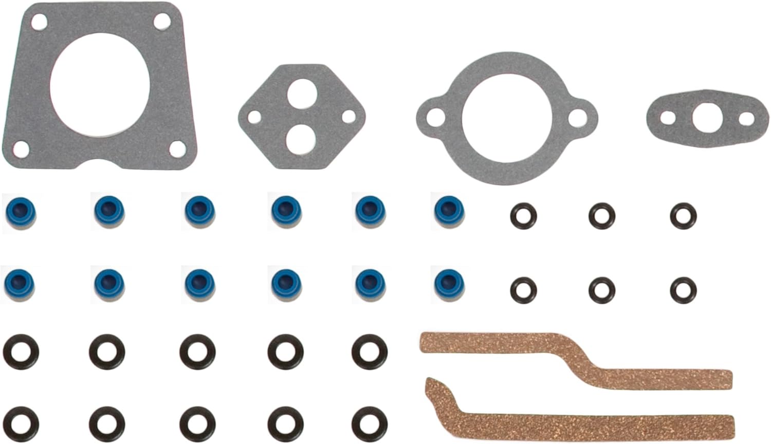 HSHBLF1802-5 Lifter Replacement Kit Compatible With 89-93 Ford Mercury Lincoln Supercharged 3.8L OHV Head Gasket Set, Head Bolts, Lifters
