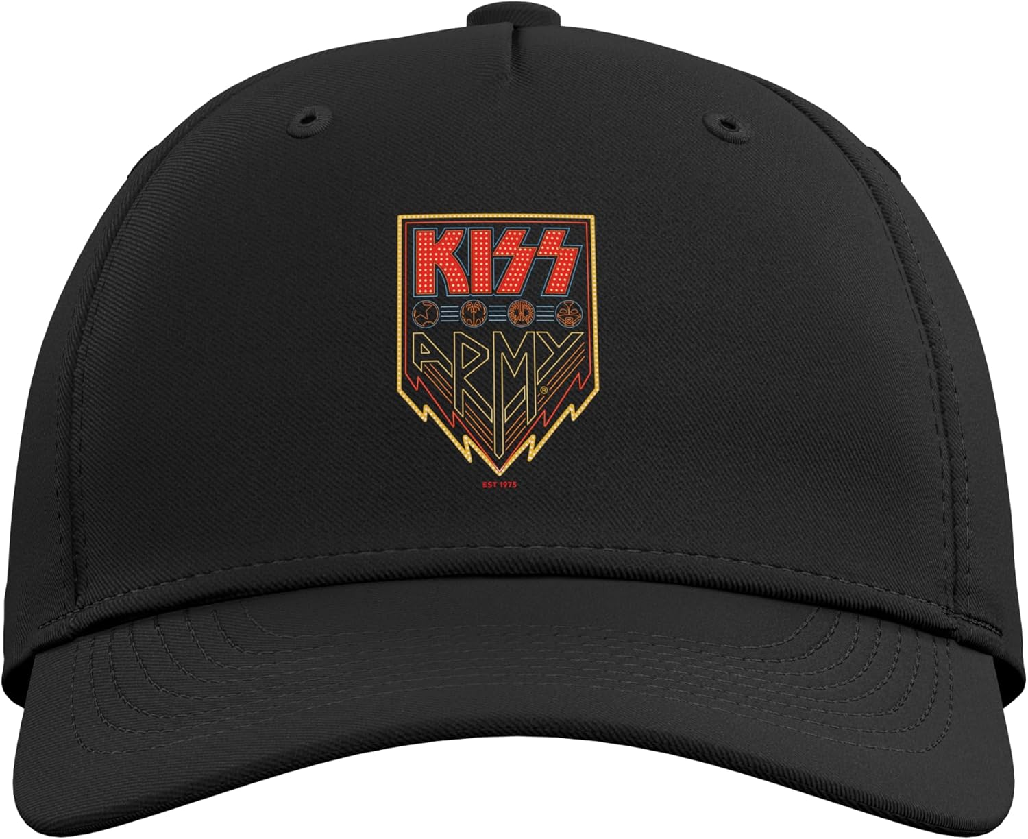 Official Exclusive KISS Army Adjustable Printed Baseball Hat