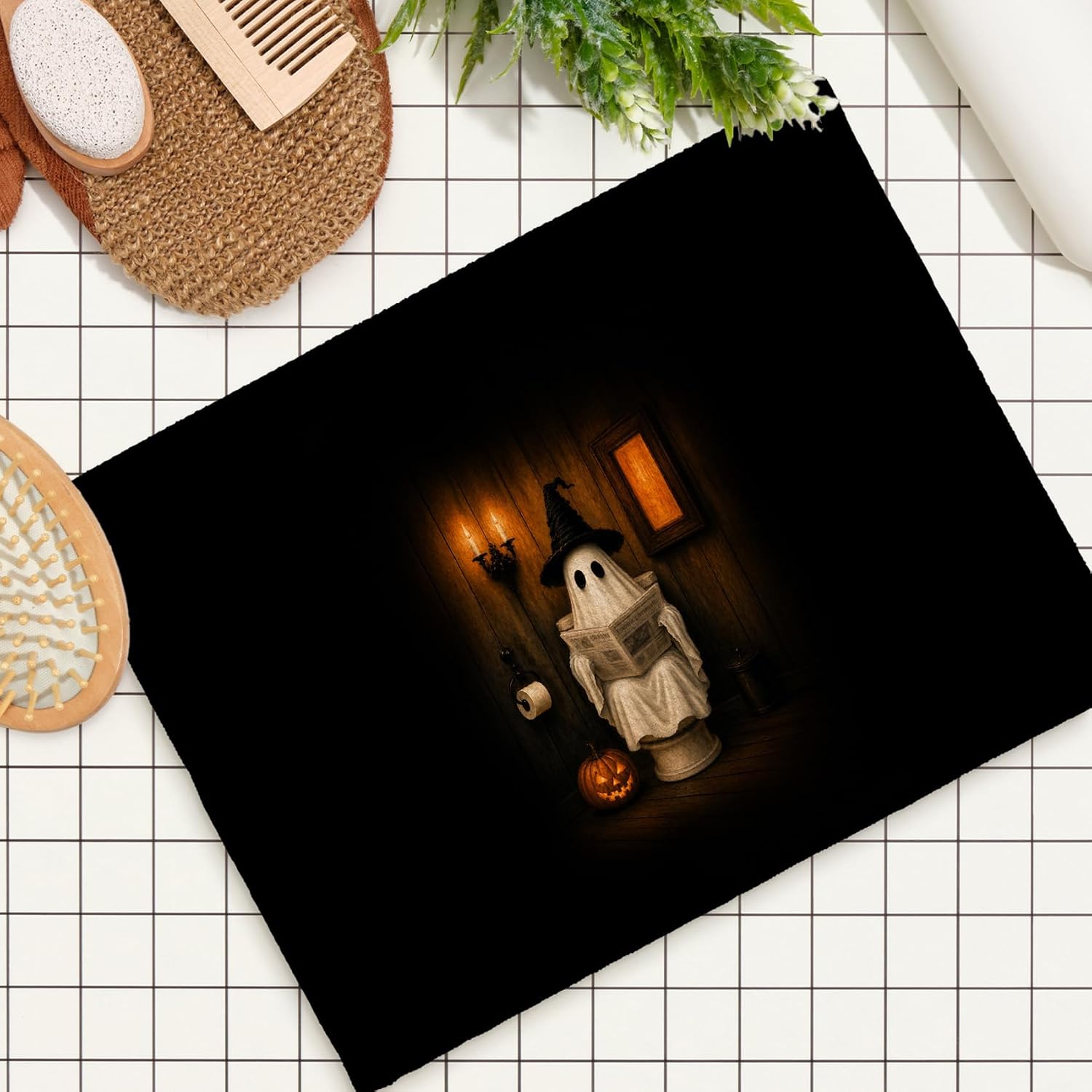 Halloween Ghost Hand Towels for Bathroom Decor16x24 Inch Set of 2