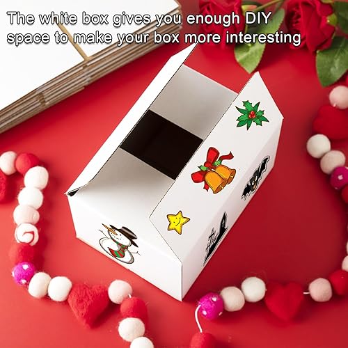 Vista 21 de Yeaqee 72 cajas de envío de cartón corrugado, cajas de envío pequeñas para embalaje, embalaje para mudanzas, pequeñas empresas, almacenamiento