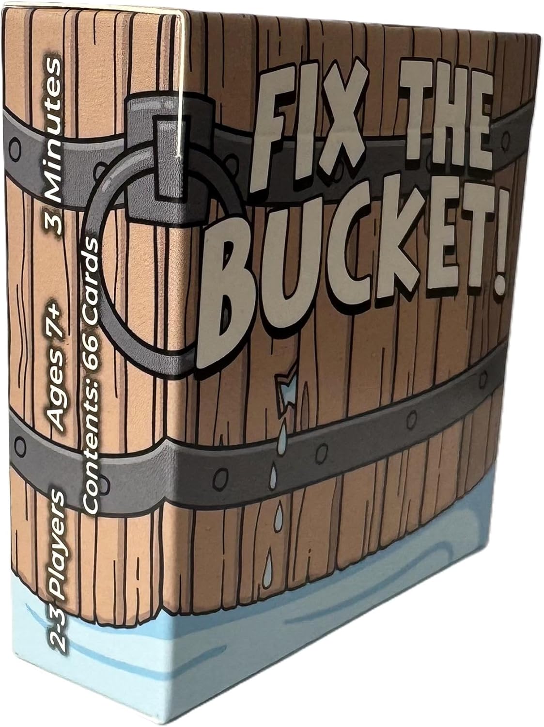 Fix The Bucket! Card Game – Folk Song Inspired Quick Family Game for Kids & Adults, Fun Party or Travel Game Night, Ages 7+, 2–3 Players