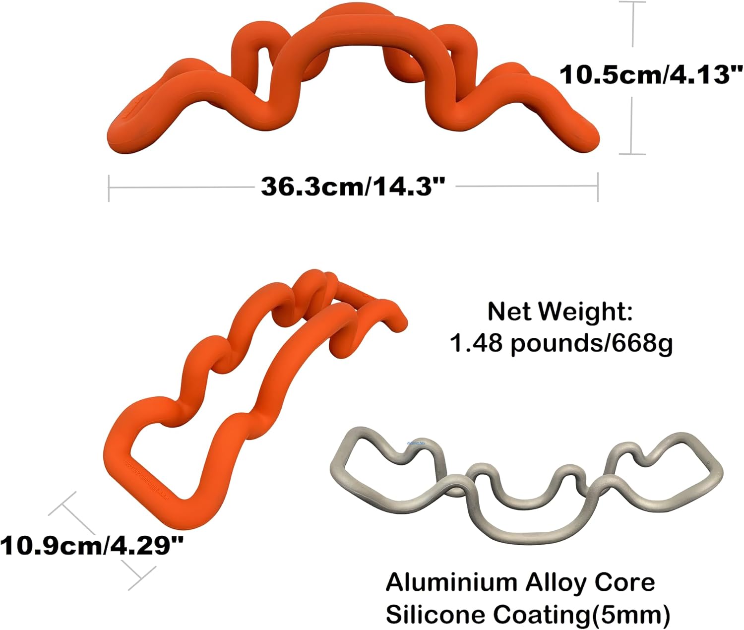 Back Deep Tissue Massager, Back Stretcher, Relieve Low Back Pain, Middle Back Pain and Sciatica, Athletes Muscle Recovery Tool - Image 7