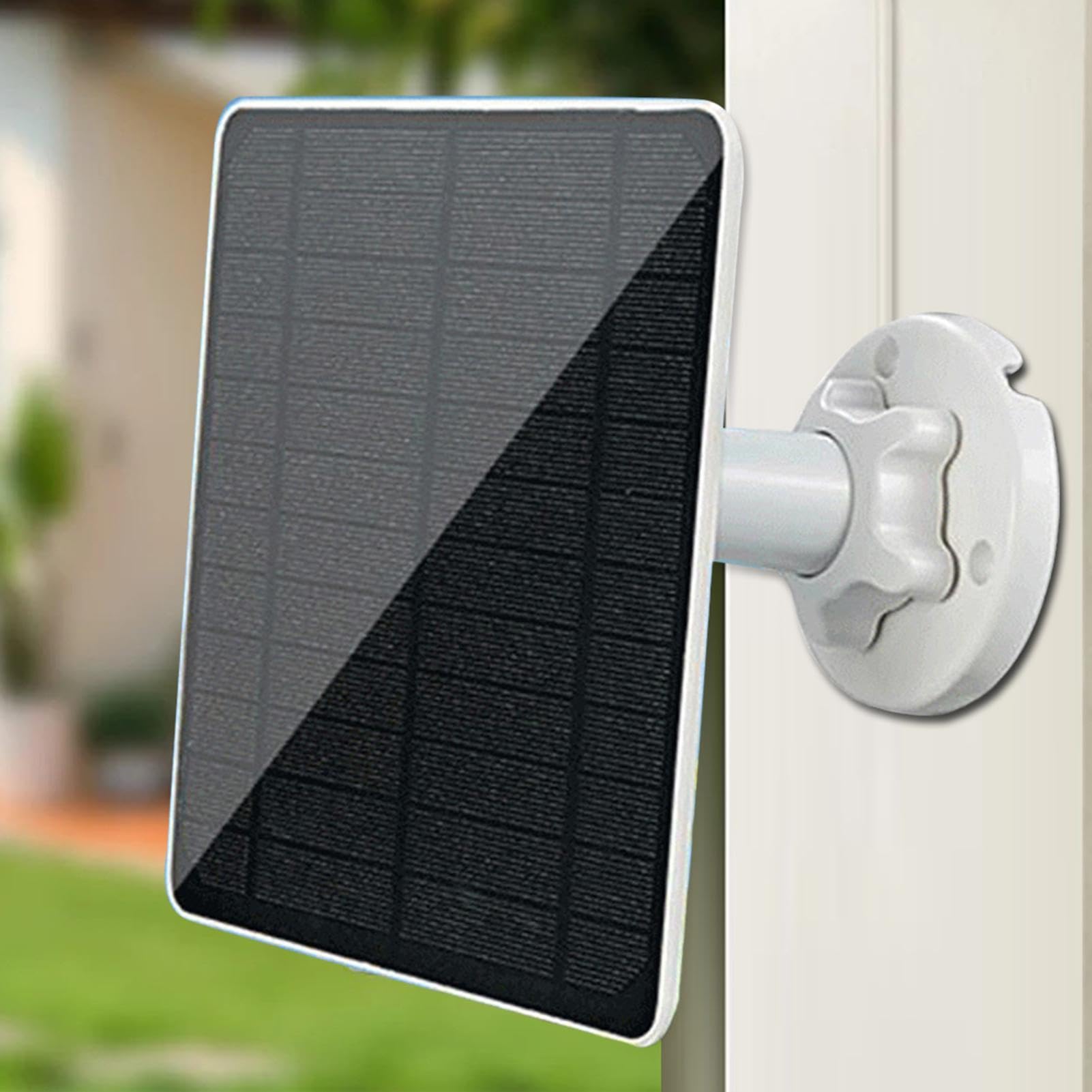 Panneau de caméra solaire 3 W/5 W 360 degrés réglable IP66 étanche