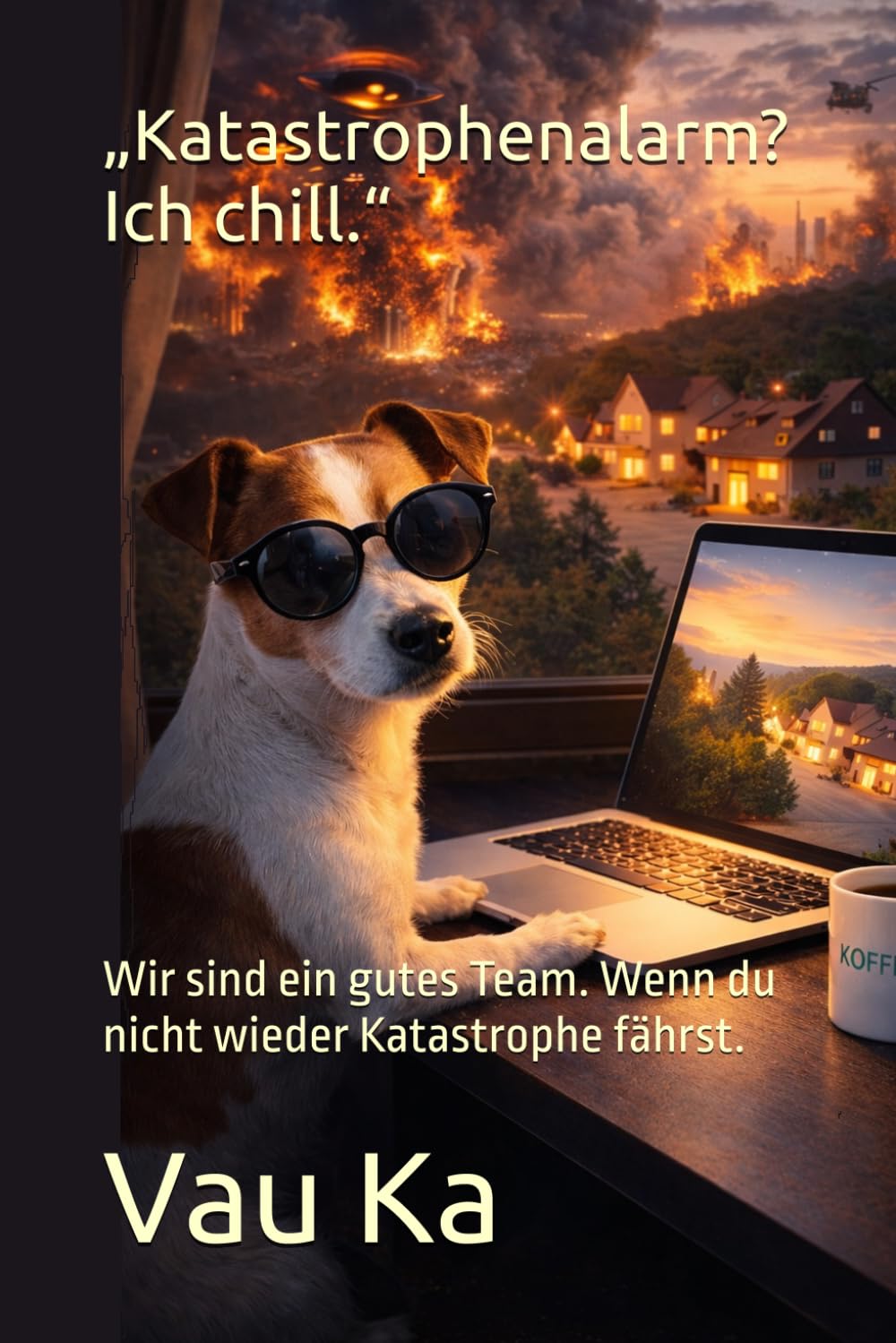 „Katastrophenalarm? Ich chill.“: Wir sind ein gutes Team. Wenn du nicht wieder Katastrophe fährst.