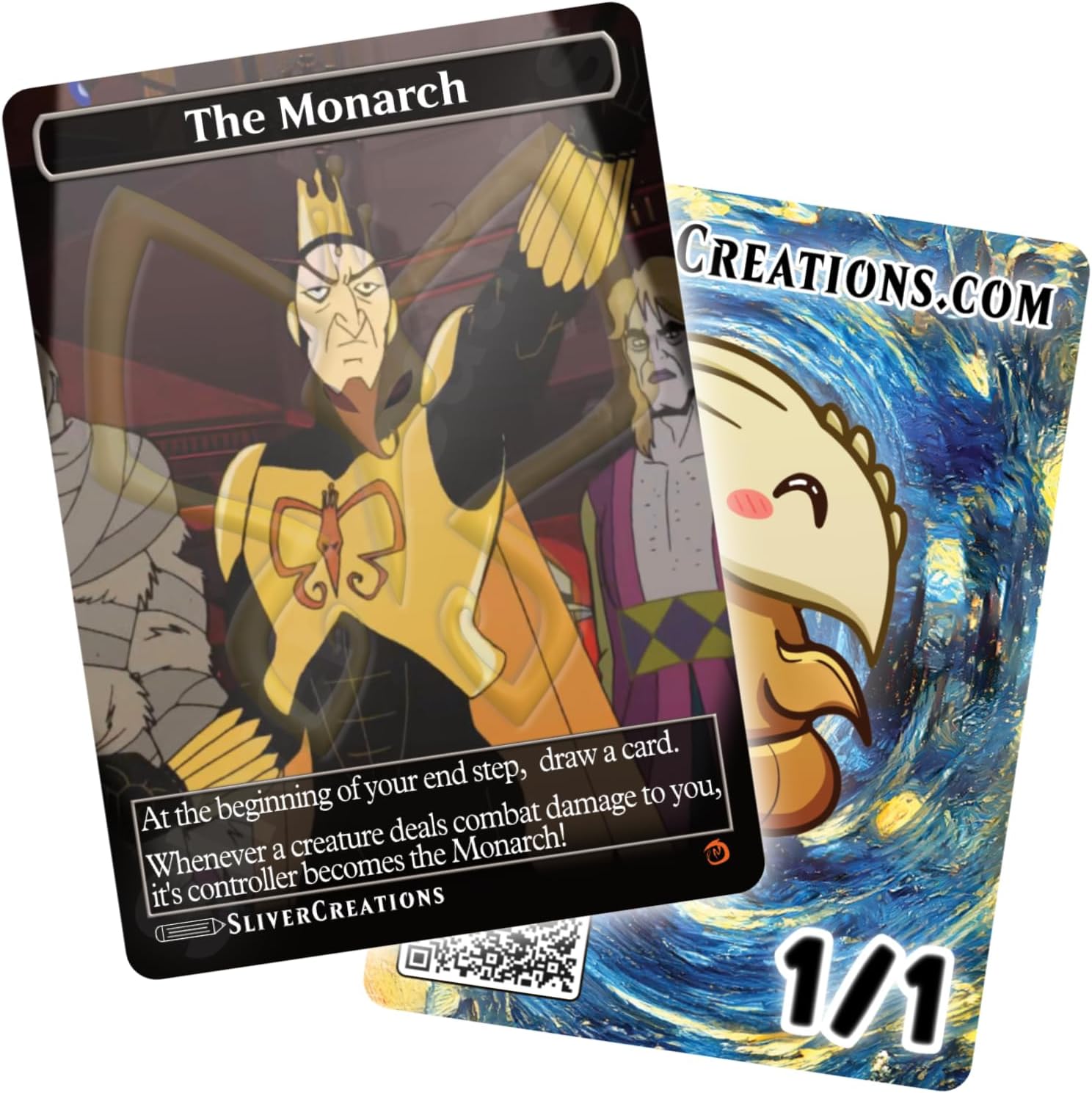 Magic The Gathering [Monarch Emblem Proxy] The Mighty Monarch – Venture Bros