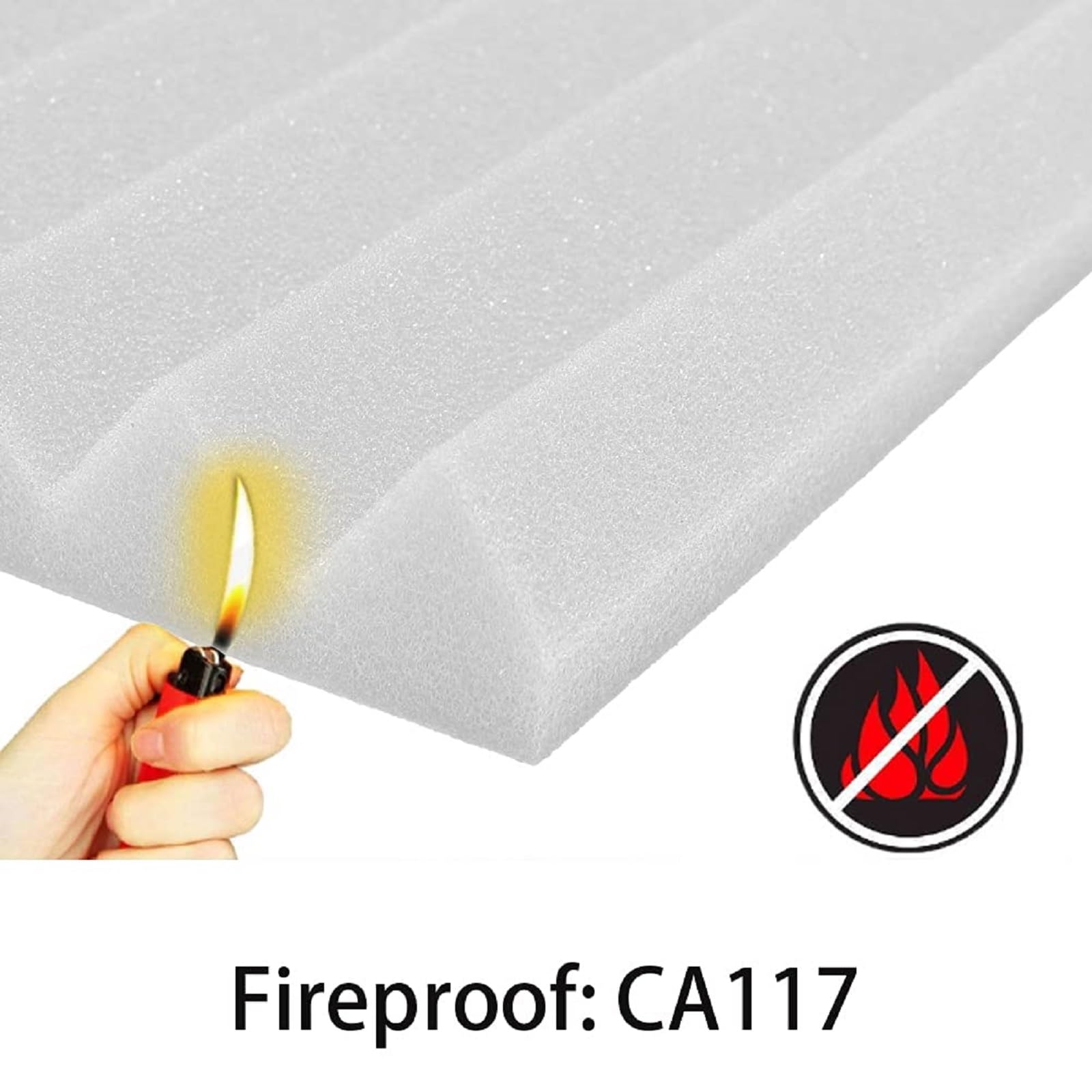 36 piezas de paneles de insonorización paneles de espuma acústica - 12 X 12 X 1 pulgadas, paneles de espuma para estudio KTV para tratamiento de insonorización de sonido, almohadillas de pintura