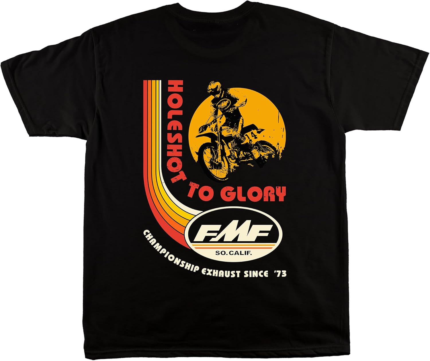 FMF Glory Tee - Crew Neck Short Sleeve, Cotton, Mens T Shirt, Motocross