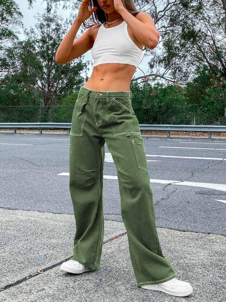 Dokotoo Women's Jogger,Cargo at  Women’s Clothing store