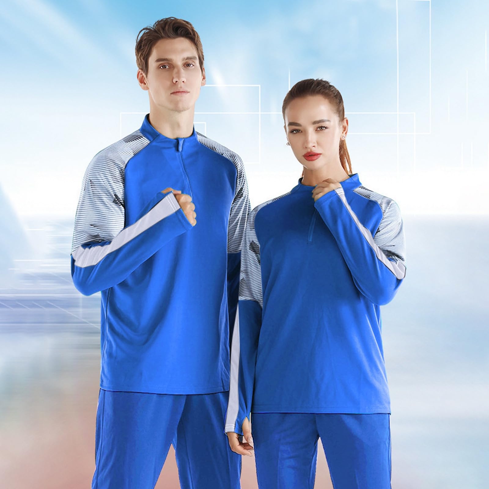 Tuta da ginnastica da uomo, da jogging, da uomo, per il tempo libero, da jogging, in cotone, oversize, sport, fitness, palestra, patchwork, felpa con cappuccio + pantaloni lunghi