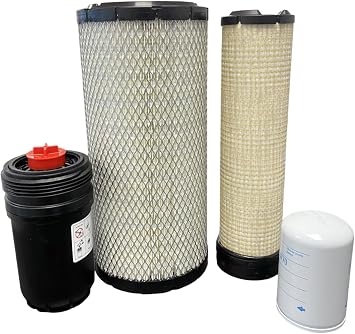 CFKIT Maintenance Filter Kit Compatible with HIT-ACHI ZW80-5B Loader