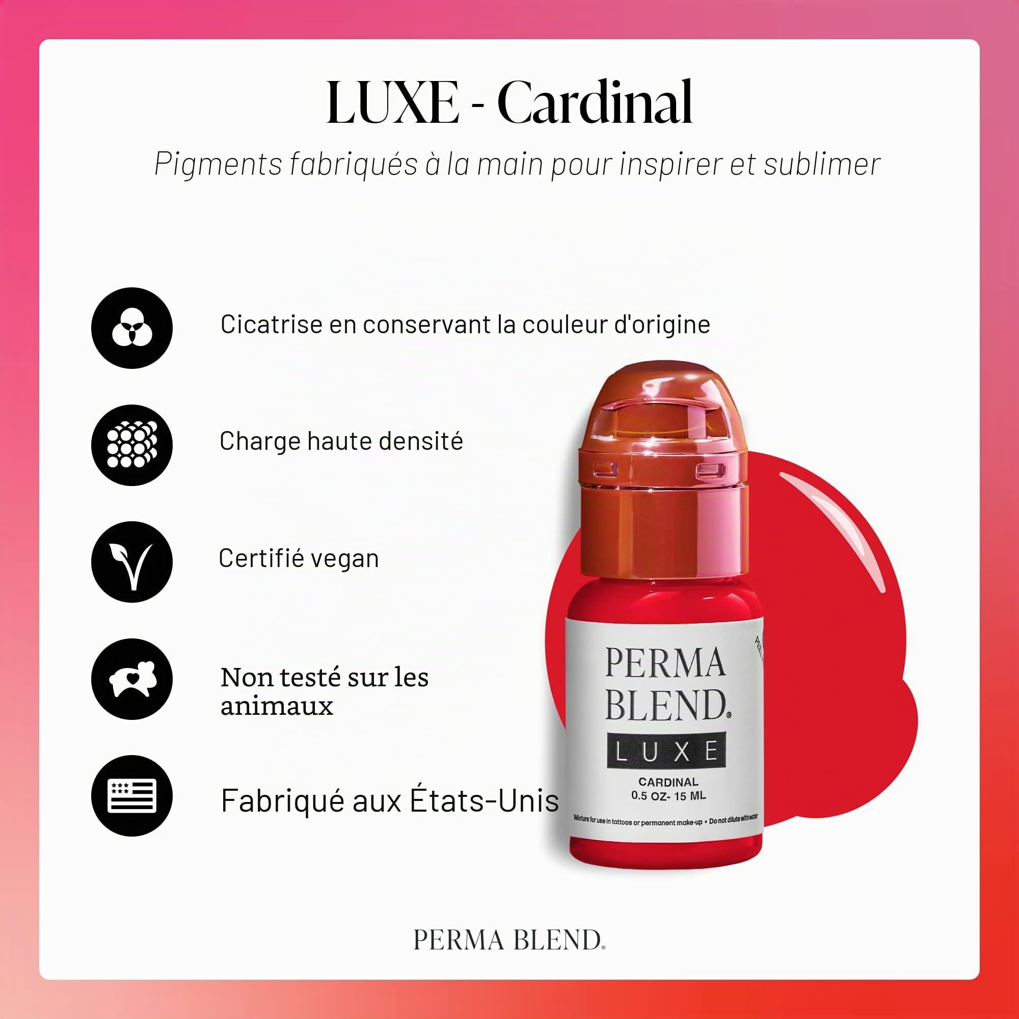 Perma Blend, Luxe Cardinal 1/2oz