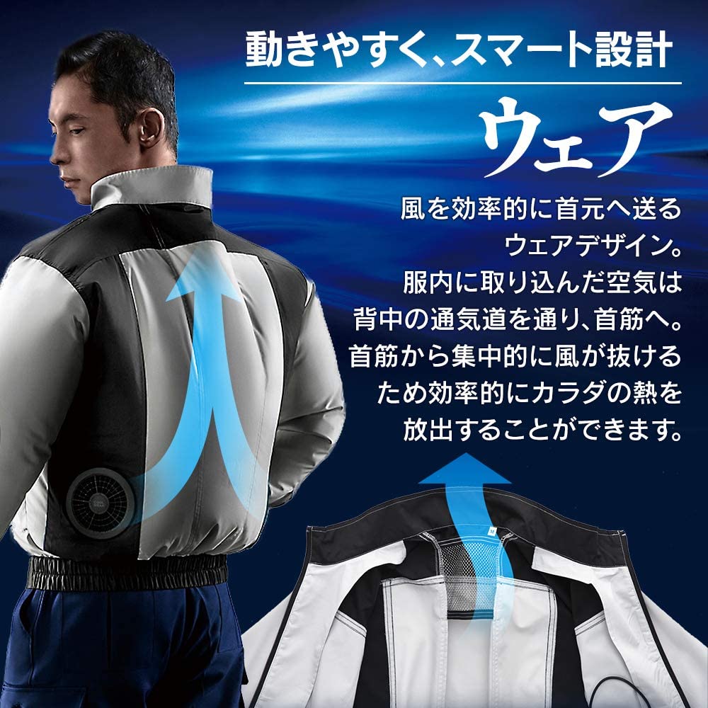 Amazon.co.jp: アイリスオーヤマ クールウェアPRO長袖Lサイズ CNP-L1-H 