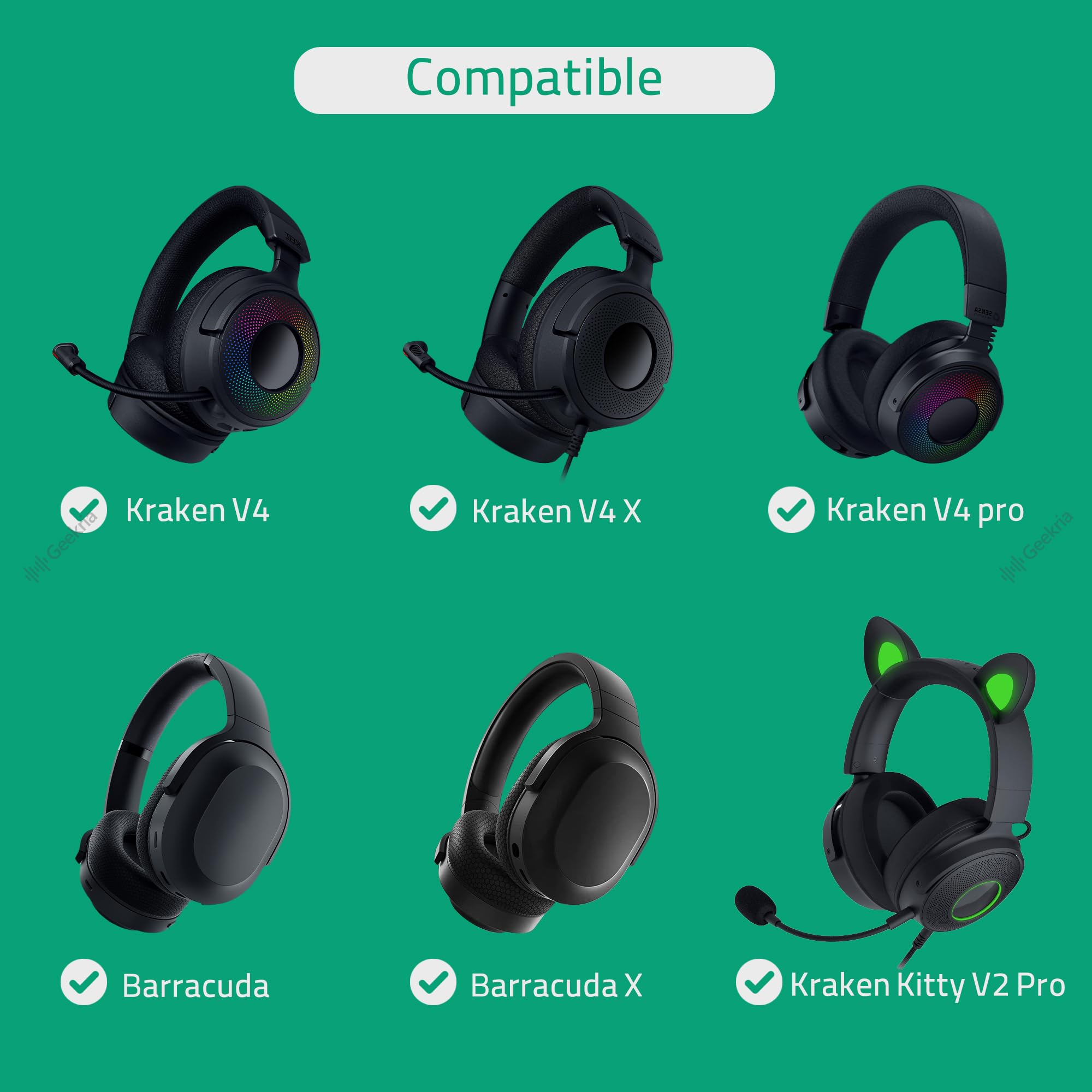 Amazon.com: Geekria Comfort Mesh Fabric Replacement Ear Pads for 