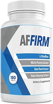 AFFIRM Science AFFIRM L-Citrulline Dietary Supplement 750mg 150 Tablets 75 Day Supply | Nitric Oxide Booster| Created by Dr. Judson Brandeis