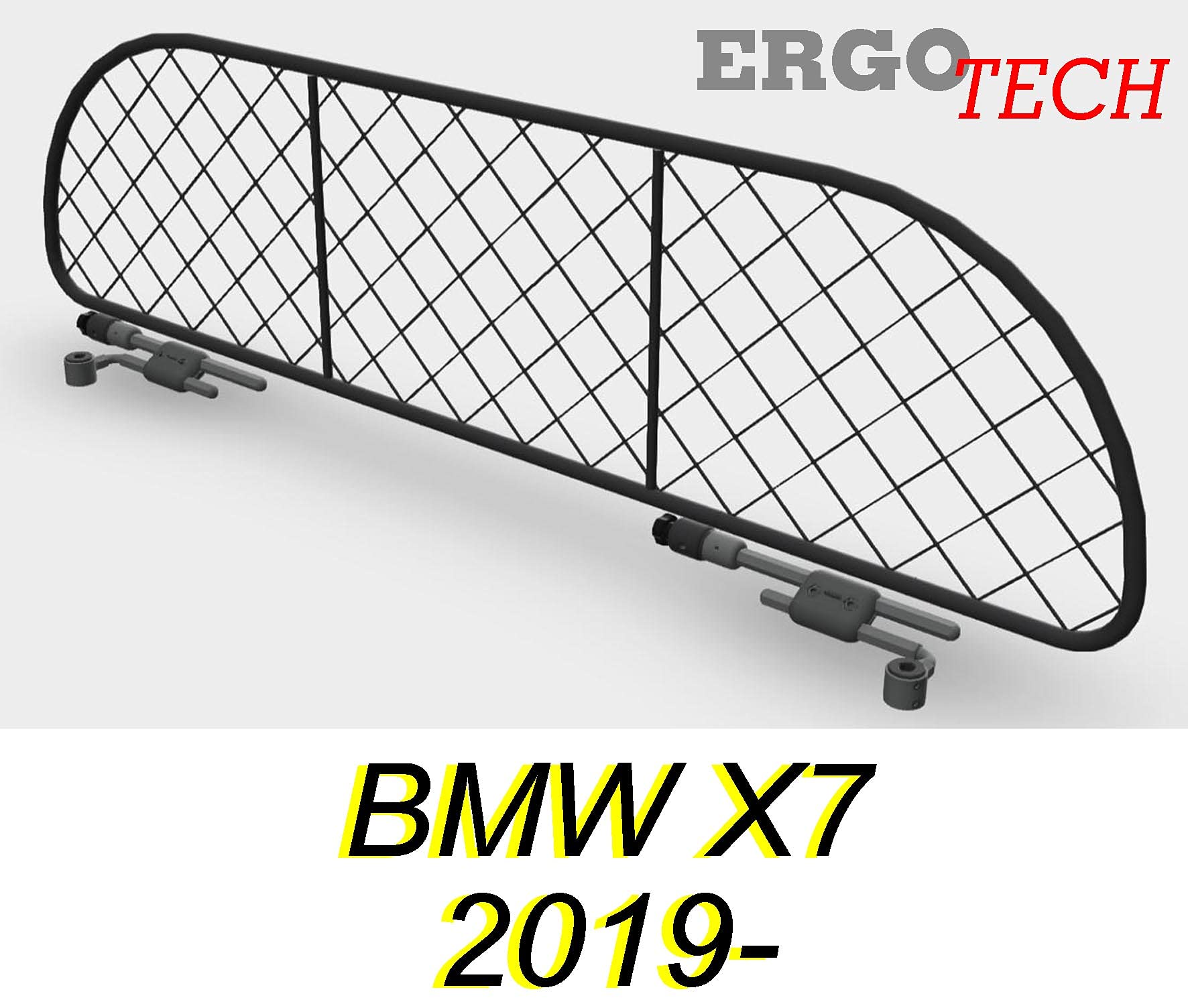 Divisorio Rete Per BMW X7 (2019+) - Trasporto Sicuro Cani E Bagagli | ERGOTECH - Foto 9