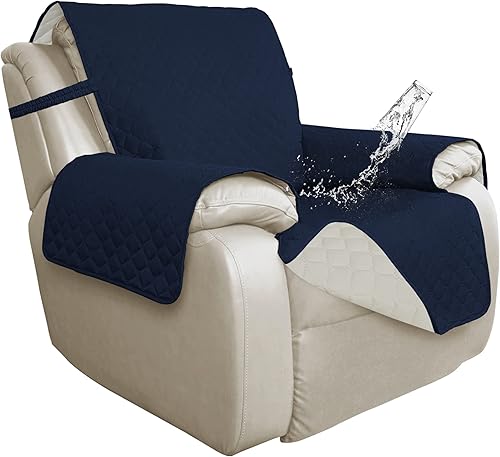 Miniatura 25 de ISSUNTEX - Fundas de sofá de doble protección 100% impermeables para sala de estar, fundas reversibles para sofá de 3 cojines, protector de muebles