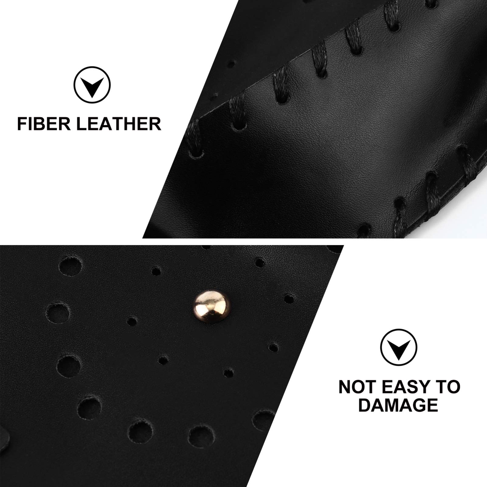 UPKOCH 1Pc Traditional Pouch Durable Leather Arrow Holder for Outdoor Training Hunting Easy Snap Button Design Fits Multiple Arrows