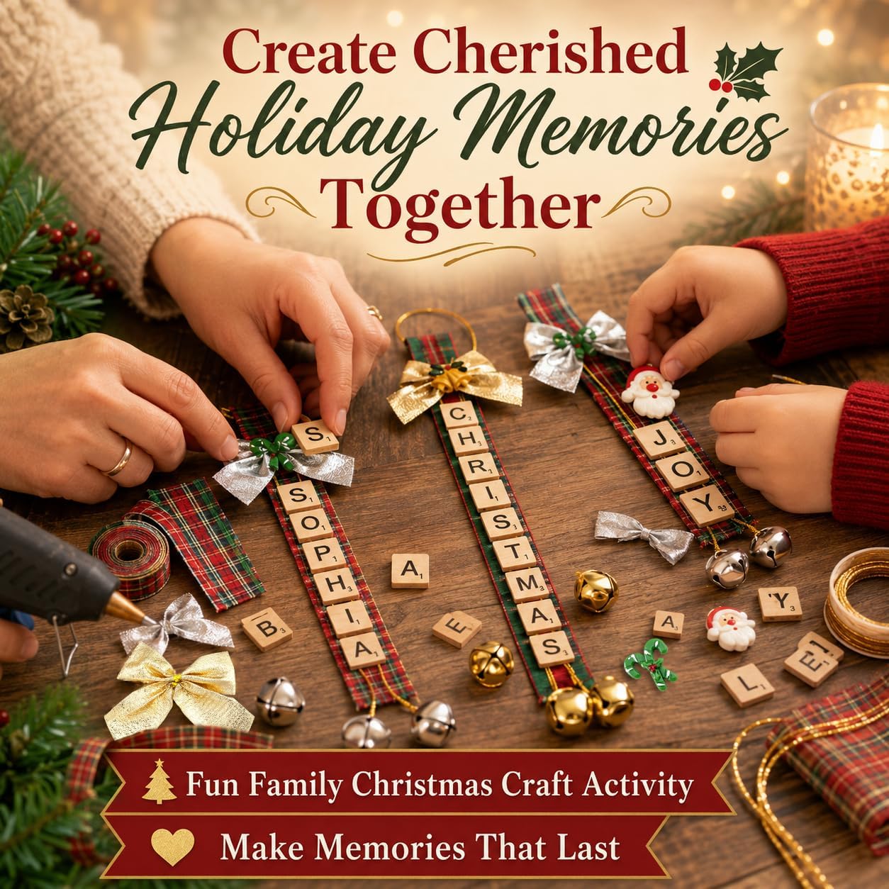 Christmas Tree Ornaments Personalized Christmas Ornaments Kits for Adults