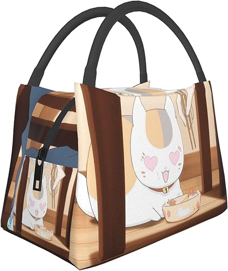 Amazon 夏目友人帳 ニャンコ先生 猫 ランチバッグ 保冷 がま口 ジッパー付きコンパクトお弁当袋おしゃれポータブル保温ランチバッグ保冷バッグ ソフトクーラーバッグ トート エコバッグ通勤 通学男女兼用手提げバッグ お弁当入れ 厚さ16cmx幅28cmx高さ17cm ランチ Amazon 夏目友人帳 ニャンコ先生 猫 ランチバッグ 保冷 がま口 ジッパー付きコンパクトお弁当袋おしゃれポータブル保温ランチバッグ保冷バッグ ソフトクーラーバッグ トート エコバッグ通勤 通学男女兼用手提げバッグ お弁当入れ 厚さ16cmx幅28cmx高さ17cm ランチ