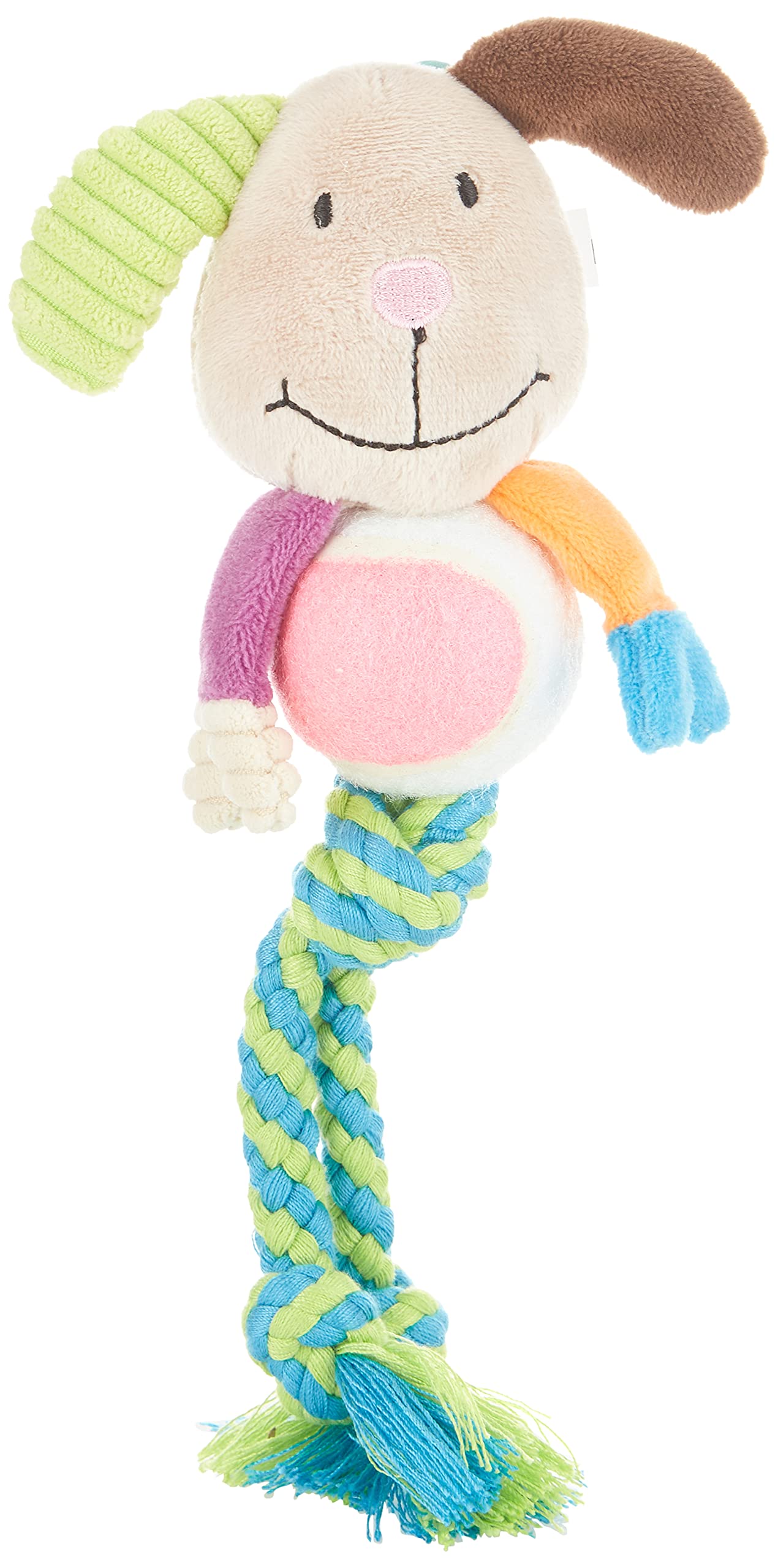 BeezteezBz Textile Dog Toy Genjo 21/5, Multi-Colour