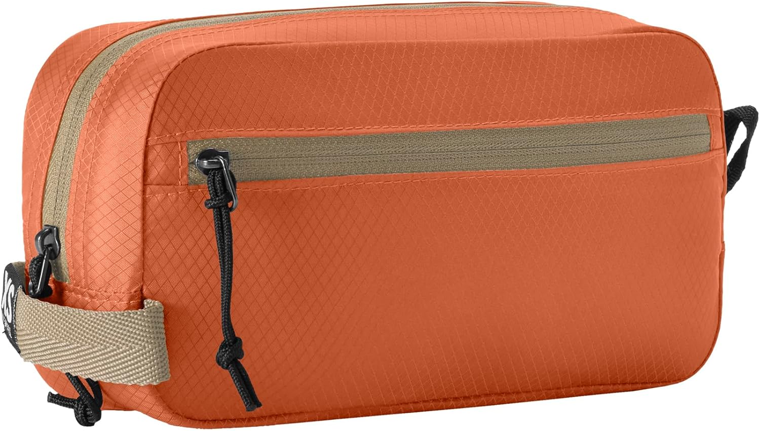 Eagle Creek Pack-It Isolate Quick Trip - Compact Travel Toiletry Bag for Optimizing Luggage Space - Lightweight - Water-Resistant - Easy-Grab Zipper - Sustainable Materials - X-Small - Mandarin