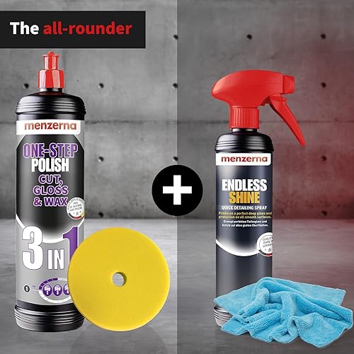 Vista 5 de Menzerna CGW, lustrador de un solo paso 3 en 1 (32 onzas).