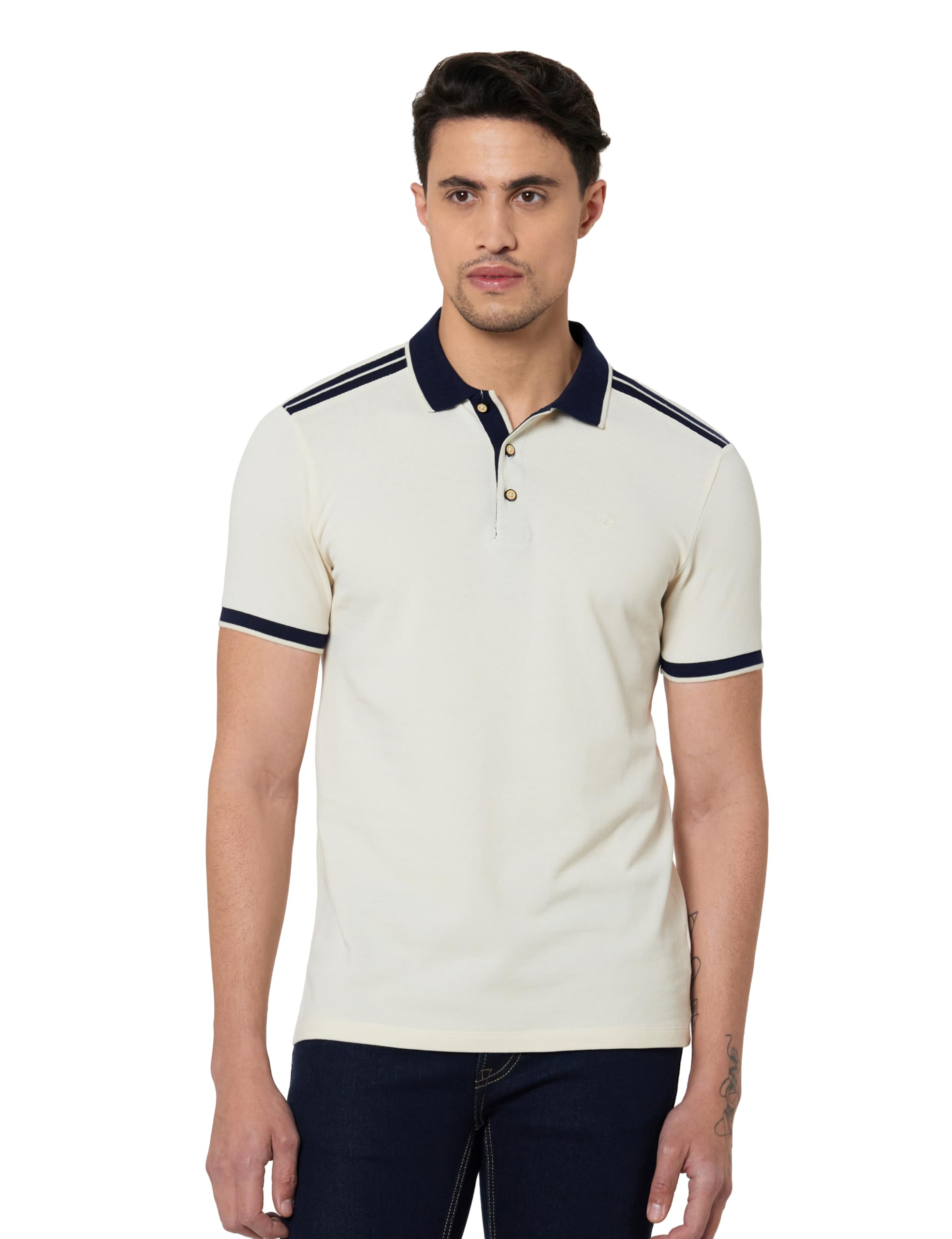 united colors of benetton Men's Regular Fit Polo Shirt-picture-12